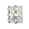 Z-Lite Eternity 2 Light Wall Sconce, Chrome & Clear 4004-2S-CH - alternate 3